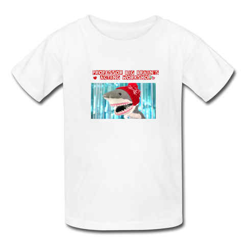 Hanes Youth Tagless T-Shirt - white