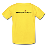 Hanes Youth Tagless T-Shirt - yellow