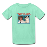 Hanes Youth Tagless T-Shirt - deep mint