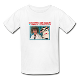 Hanes Youth Tagless T-Shirt - white