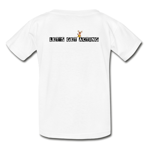 Hanes Youth Tagless T-Shirt - white